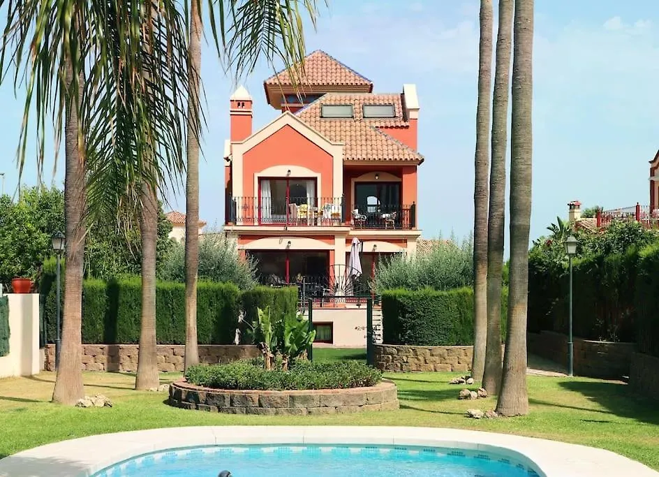 Family Villa In Private Urbanisation With Large Community Pool Benalmadena