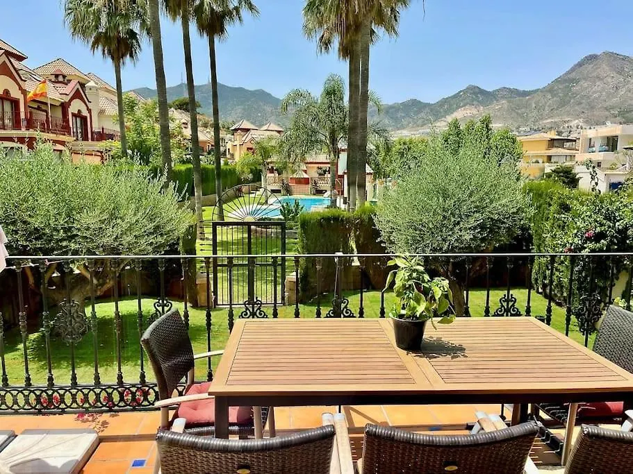 Family Villa In Private Urbanisation With Large Community Pool Benalmadena