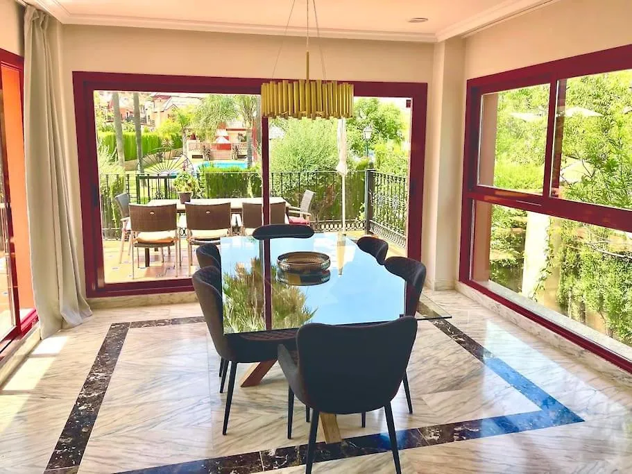 Family Villa In Private Urbanisation With Large Community Pool Benalmadena