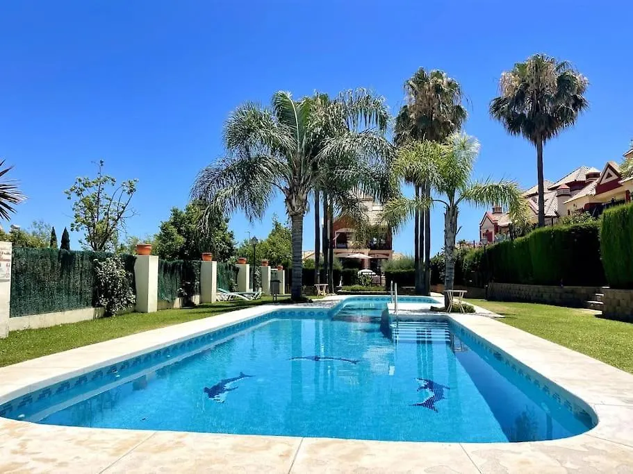 Family Villa In Private Urbanisation With Large Community Pool Benalmadena
