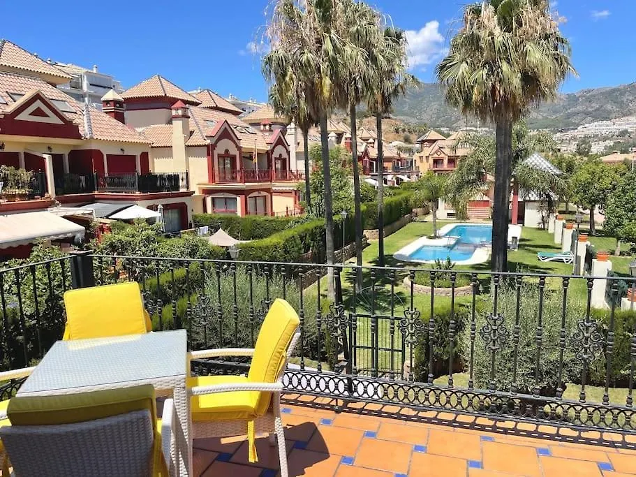 Family Villa In Private Urbanisation With Large Community Pool Benalmadena Spain